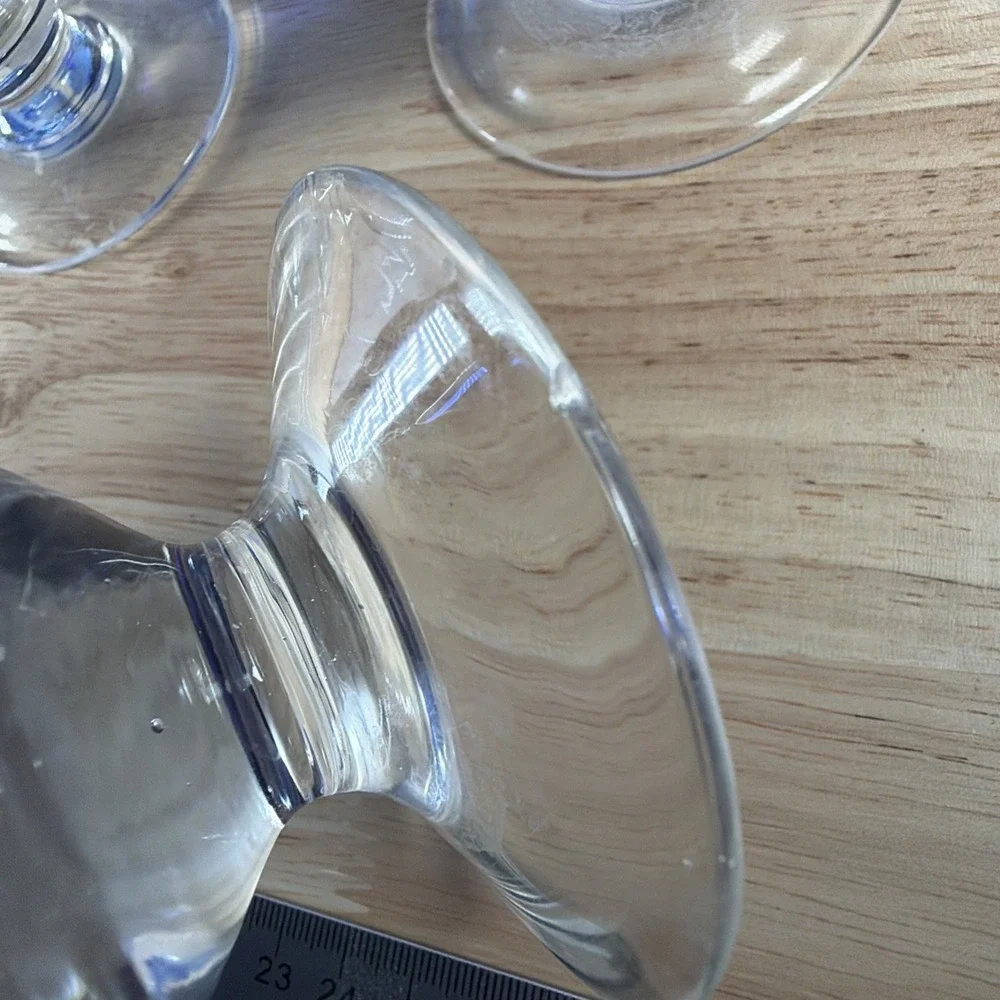 Dansk Genna Azure Blue Iced Tea Glasses Set Of 6 Modern Stemware